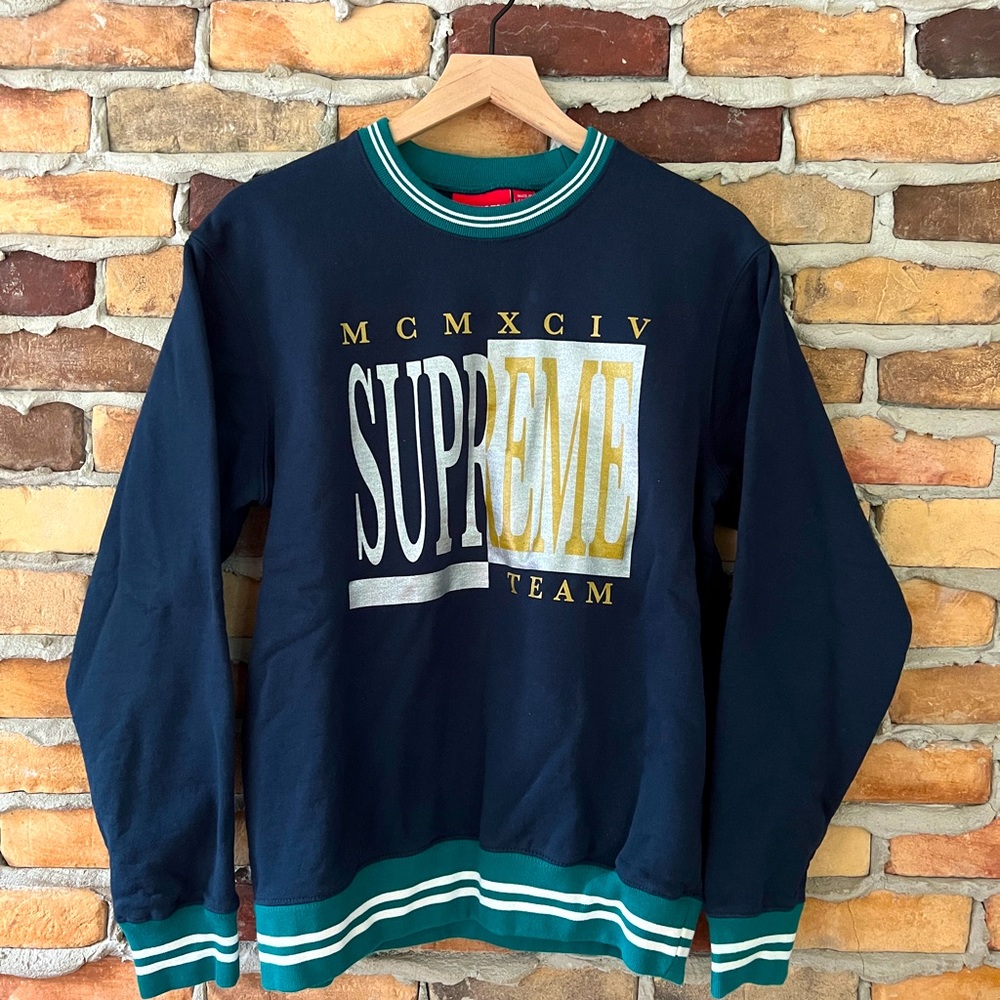 2017 MCMXCIV Supreme Crewneck size medium, never worn and in perfect condition